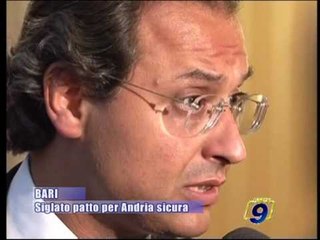 BARI | Siglato patto per Andria sicura