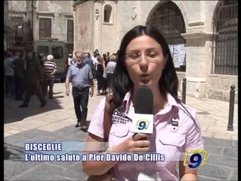 BISCEGLIE | L'ultimo saluto a Pier Davide De Cillis