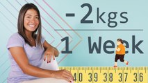 How to lose 2 kilos in 1 week | كيف تخسرين كيلوغرامين في أسبوع واحد