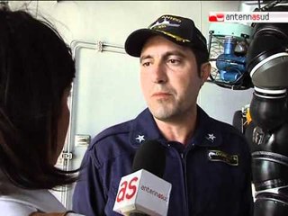 TG 06.10.11 Ispezione al "Francesco Padre", in azione i militari della Anteo