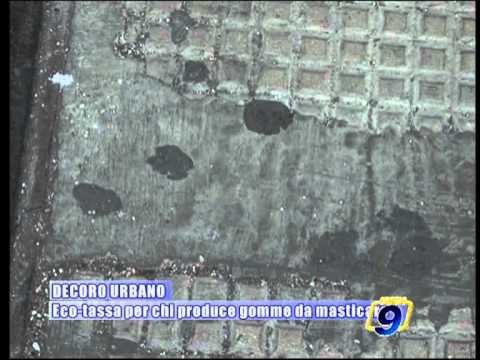 DECORO URBANO | Eco-tassa per chi produce gomme da masticare
