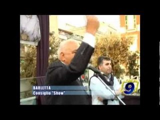 BARLETTA | Consiglio "show"