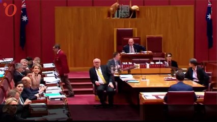 Australie: une élue d'extrême droite arrive en burqa au Sénat...