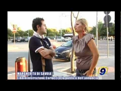 MARGHERITA DI SAVOIA | L'Amministrazione Carlucci e la politica dell'annuncio