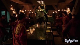 Into the Badlands Nick Frost: Bajie a Warrior in the Sheets | SYFY WIRE