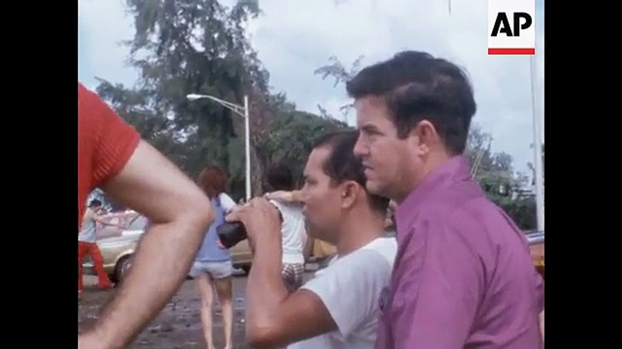 San Juan: Puerto Rico: Crash of Managua supply plane kills baseball star Roberto Clemente.