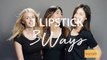 3 Ways To Use Your Favorite Lipstick | The Zoe Report by Rachel Zoe