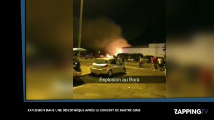 Maitre Gims : grosse explosion lors de son concert dans une discothèque au Cap d'Agde (vidéo)