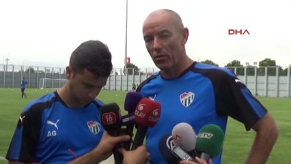 Bursaspor Teknik Direktörü Paul Le Guen Evimizde Kazanmak İstiyoruz
