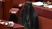 Burqa stunt by Australian senator causes stir