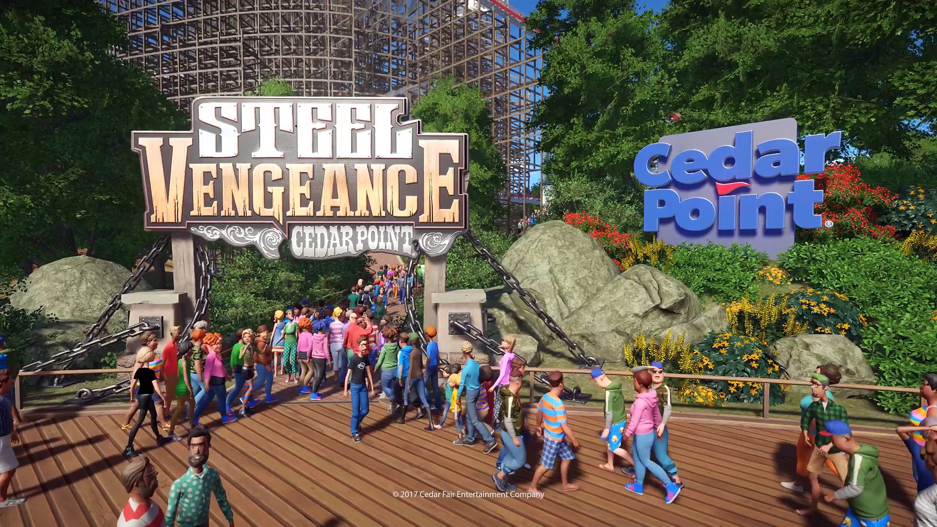 Planet Coaster's Cedar Point® Steel Vengeance Hyper Hybrid Coaster! - Vidéo  Dailymotion