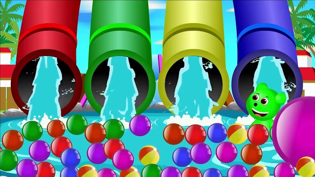 Learn Colors with Super Gummy bears Finger Family and Nursery rhymes for kids | Bad baby s