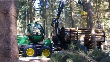 Amazing Modern Mega Machines Unusual Woodwork Sawmill Wood Timber Tractor Cleaver Saw Timberjack