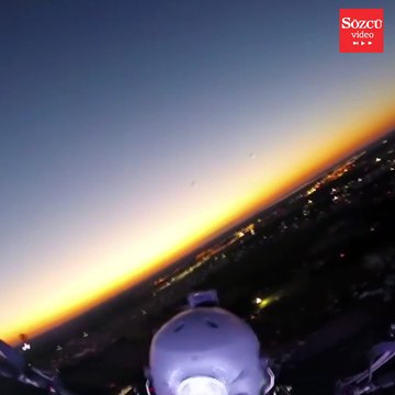 Uçuş festivaline 'paramotor'lar damga vurdu