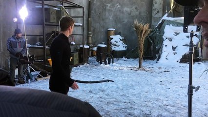 Chad Michael Collins Extinct Series (BYUtv) Target Practice Clip