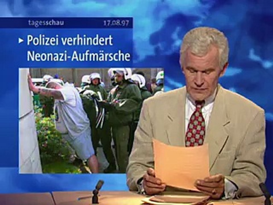 Tagesschau | 17. August 1997 20:00 Uhr (mit Wilhelm Wieben) | Das Erste