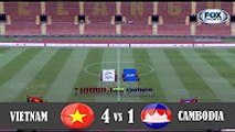 VIETNAM U22 4-1 CAMBODIA U22 - All Goal & Highlights - Sea Game 29 17.08.2017