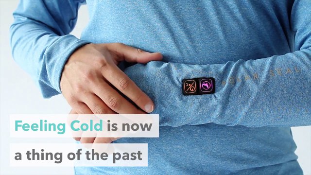 La chaqueta que se calienta con baterías USB