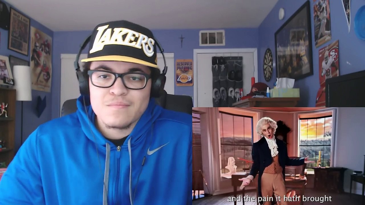 Frederick Douglass vs Thomas Jefferson. Epic Rap Battles of History REACTION!