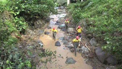 Rize'de Kayıp Kişiyi Arama Çalışmaları Sürüyor