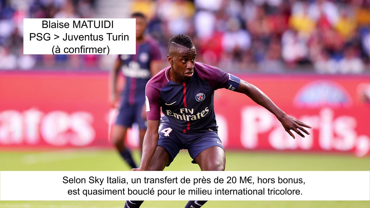 JT du Mercato (17/08/17) : Matuidi vers Juventus, Coutinho vers Barcelone, Bacca à Villarreal...