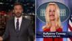 [DO NOT PUBLISH] Jimmy Kimmel Interviews 'Kellyanne Conway' About Trump's Charlottesville Press Conference