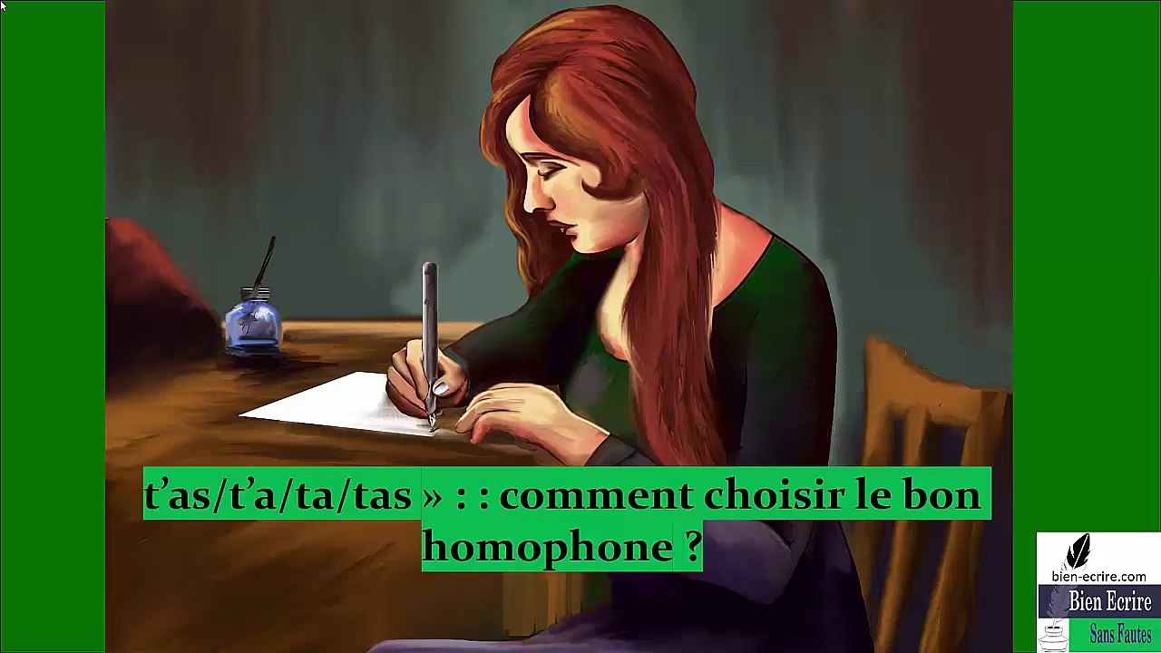 t’as/t’a/ta/tas : comment choisir le bon homophone ?