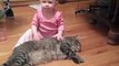 Beba je zgrabila mačku koja je ležala, ali roditelji nisu očekivali OVAKVU reakciju!