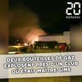 Cap d'Agde: Des bouteilles de gaz explosent près d'une discothèque où se produisait Maître Gims