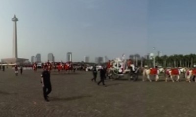 Kerennya Kirab Sang Merah Putih di Hari Kemerdekaan