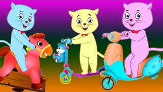 Three Little Kittens Went To The Park - Nursery Rhymes by Cutians™ - ChuChu TV Kids Songs