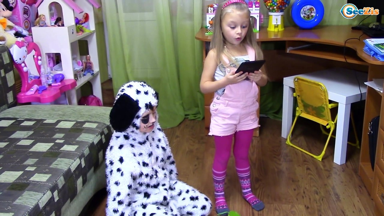 Bad Baby Puppy & Little Girl Yaroslava Вредные...