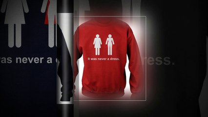 Beautiful It was never a dress graphic for Women’s Equality Day T-shirt, Hoodie, Tank top