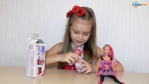 ✔ Кукла Штеффи и Поля открывают Шоколадные яйца с сюрпризом. Doll Steffi / Surprise Eggs / Frozen ✔