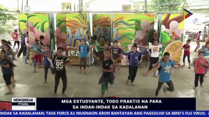 ATANGI ANG NEWS BREAK SA PTV DAVAO KARONG HAPON | Mga estudyante, todo praktis na para sa Indak-indak sa Kadalanan