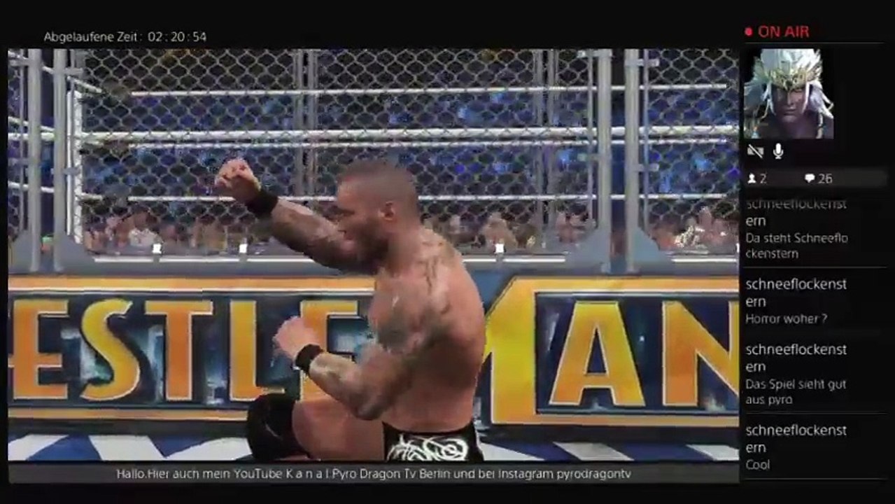 GER/PS4 Pyro DragonTv Spezialstream noch mal WWE 2k15 bis 20Uhr. (197)