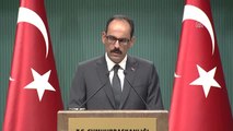 Cumhurbaşkanlığı Sözcüsü Kalın - Merkel'in Açıklamaları (2)