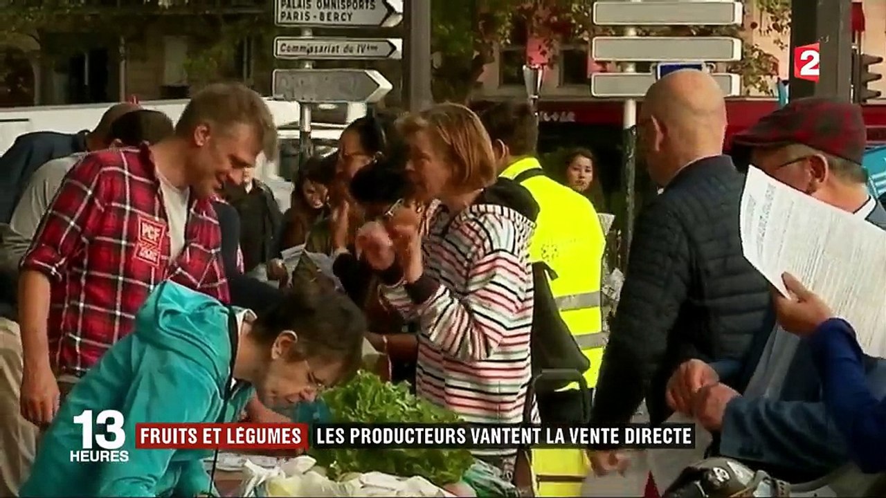 Fruits et légumes : les producteurs vantent la vente directe