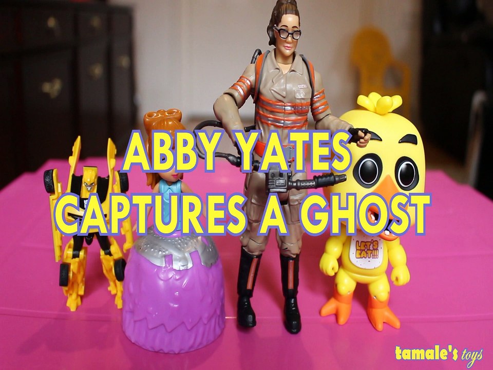 ABBY YATES CAPTURES A GHOST BUMBLEBEE CARMELA LA CREME CHICA  GHOST BUSTERS Toys BABY Videos ,TRANSFORMERS AND THE LAST
