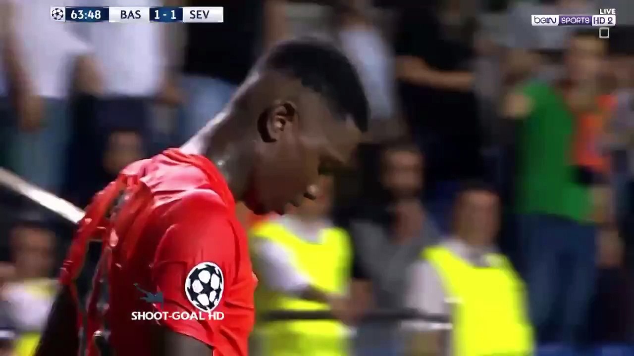 تلخيص مباراة اشبيلية وباشاك شهير-- Seville VS Basaksehir Barrage 16/8/2017 HD Full screen