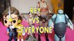 REY VS EVERYONE DOCTOR STRANGE YELLOW RANGER ABBY YATES BAY MAX DISNEY Toys BABY Videos, STAR WARS THE FORCE AWAKENS,MAR