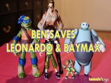 BEN SAVES LEONARDO & BAYMAX ABBY YATES GREY MATTER BEN 10 NINJA TURTLE Toys BABY Videos, CARTOON NETWORK, TEENAGE MUTANT