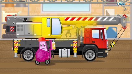 Мультфильмы для детей - Синий Трактор Едет в Городке Машинок! Новые серии!