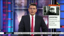 Argentina: ministra niega desaparición de Santiago Maldonado