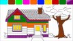 Un et un à un un à et coloration les couleurs chien dessin pour maison enfants apprentissage pages
