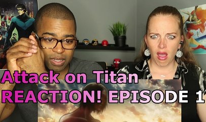 Attack on Titan Episode 1 The Fall of Shiganshina, Part 1 (Reaction )