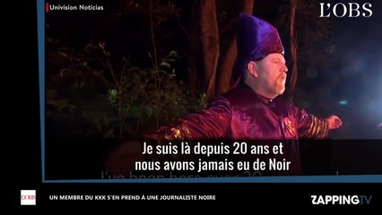 Etats-Unis : Un membre du Ku Klux Klan s'en prend violemment à une journaliste noire (vidéo)