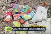 Playas y ríos son botaderos de desmonte y basura en Lima