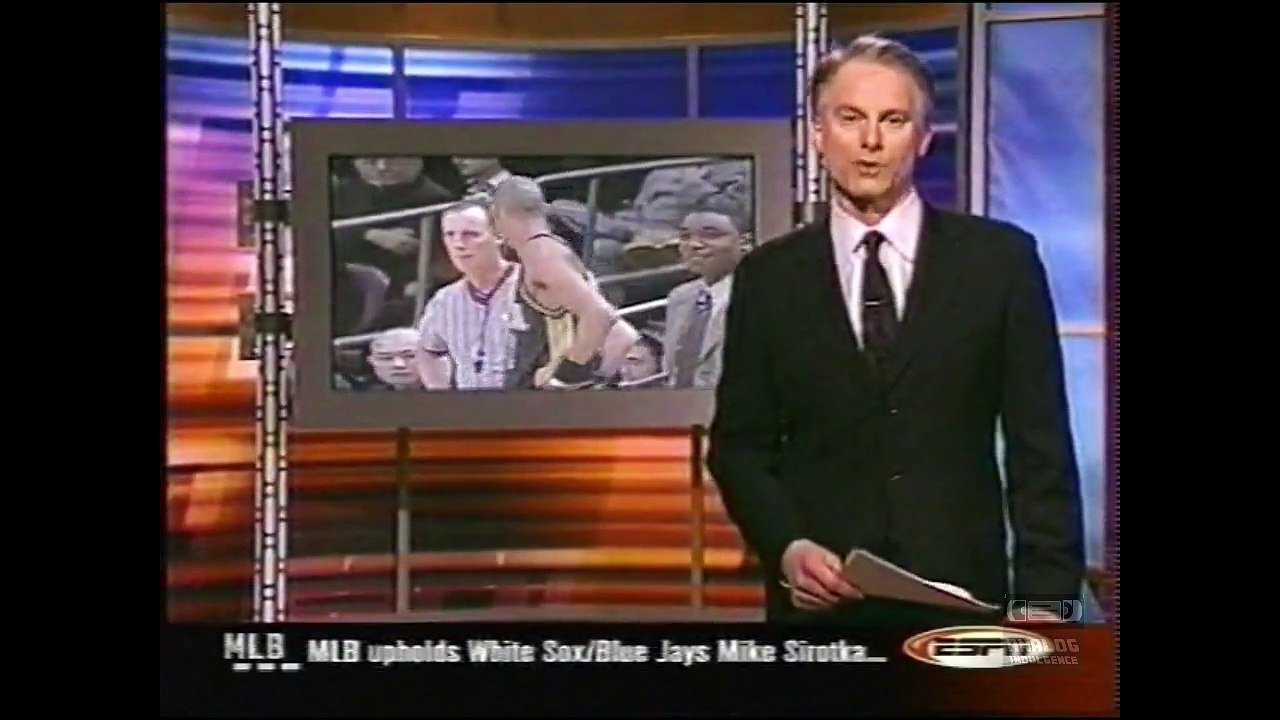 ESPN Sportscenter | 03 07 2001 | Troy Aikman & Albert Belle Retire