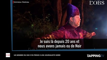 Etats-Unis: Un membre du Ku Klux Klan s'en prend violemment à une journaliste noire